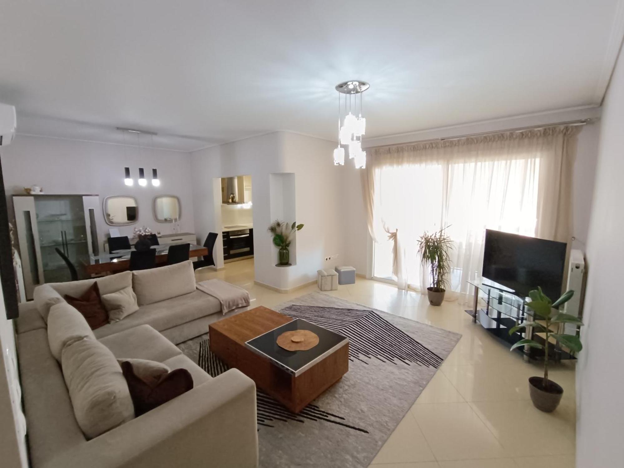 New Elegant Roof Apartment Acharnes Esterno foto
