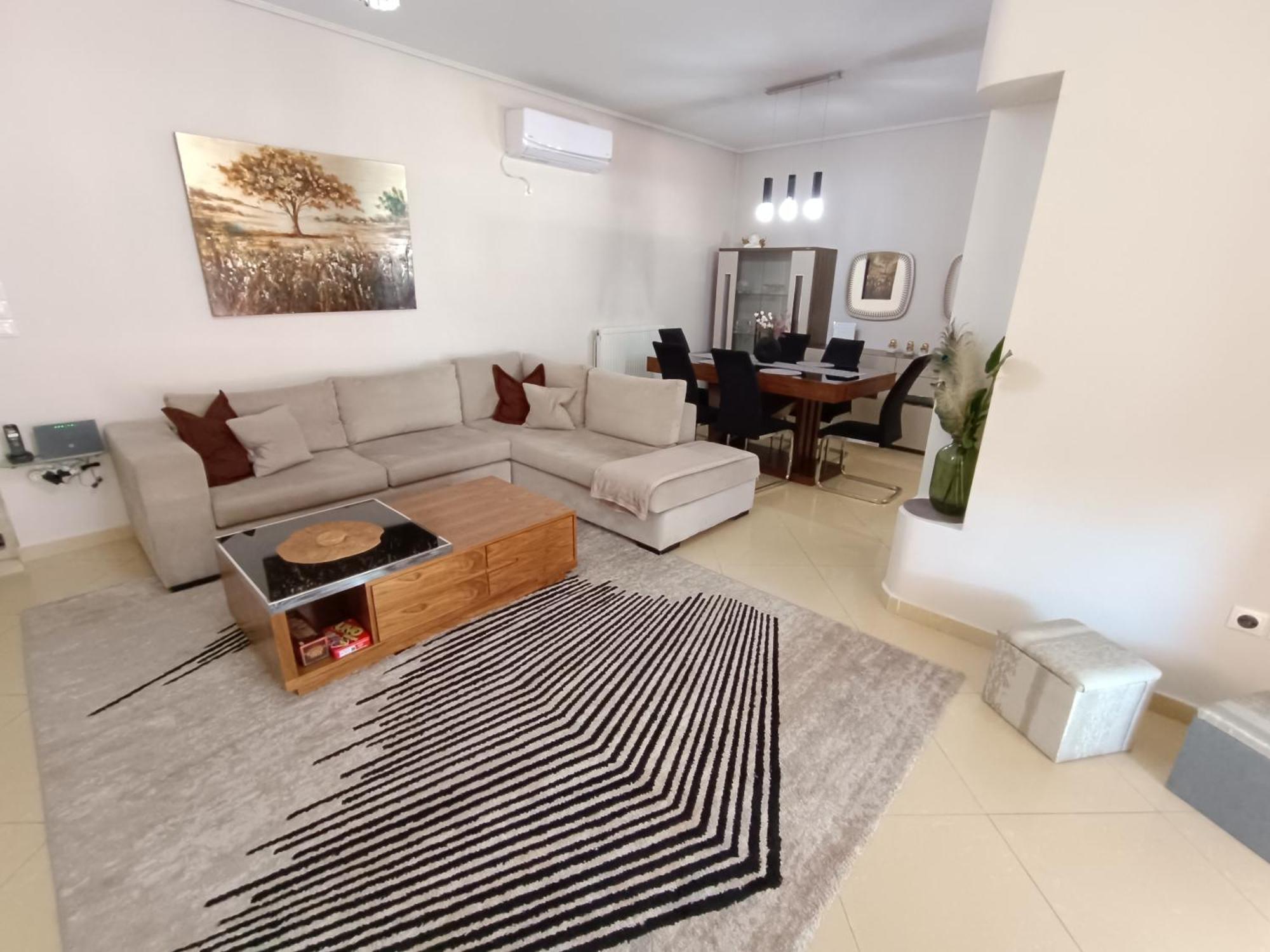 New Elegant Roof Apartment Acharnes Esterno foto